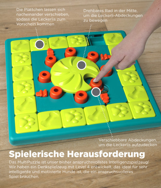 Intelligenzspielzeug für Hunde / MultiPuzzle- Level 4